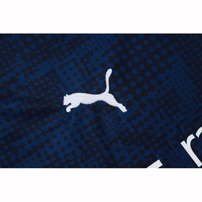 Chandal del Olympique Marsella Manga Corta 25-26 Azul - Pantalon Corto